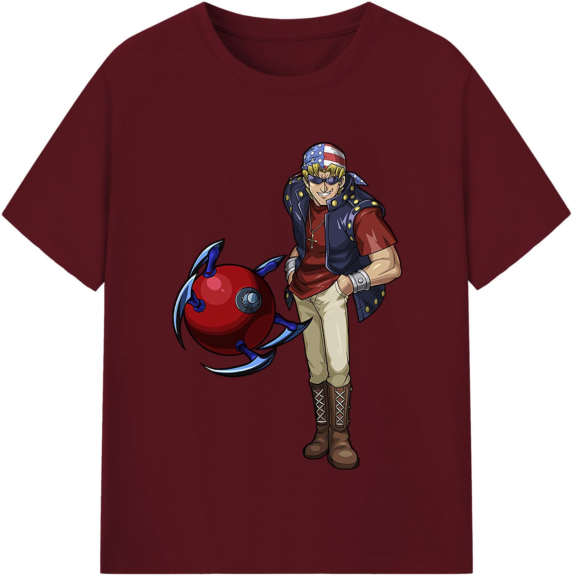 （画像用） 遊☆戯☆王 Yu-Gi-Oh! 綿100％半袖Tシャツ（フロントプリント）